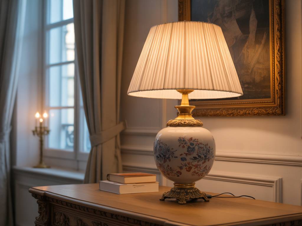 Lampe Charles : l’élégance classique au cœur du luminaire français