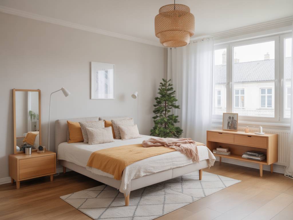 Quand le style scandinave s’invite chez vous avec un plafonnier ikea